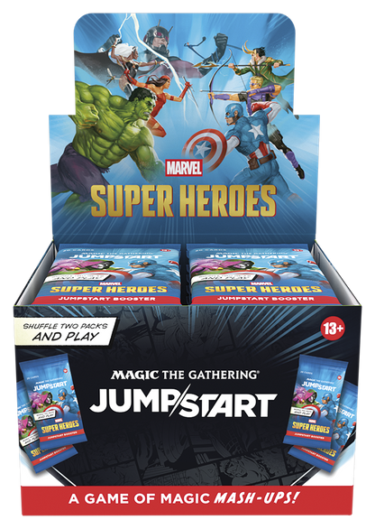 MTG - Marvel Super Heroes Jumpstart Booster Display (24 Boosters) - DE