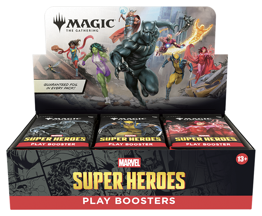 MTG - Marvel Super Heroes Play Booster Display (30 Boosters) - DE