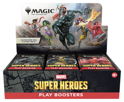 MTG - Marvel Super Heroes Play Booster Display (30 Boosters) - DE