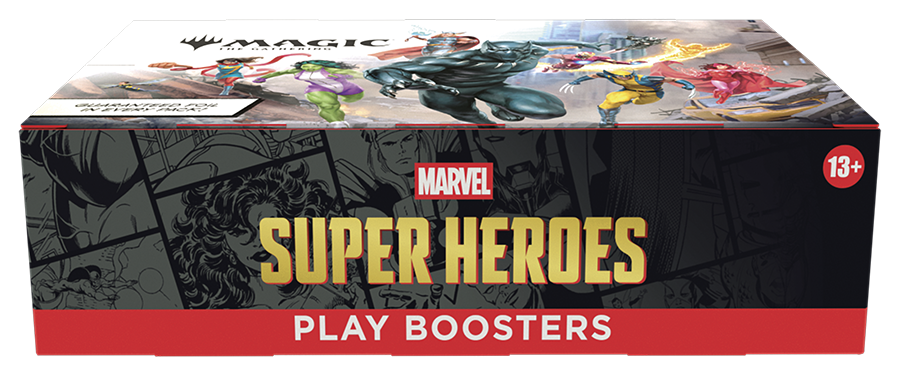 MTG - Marvel Super Heroes Play Booster Display (30 Boosters) - DE