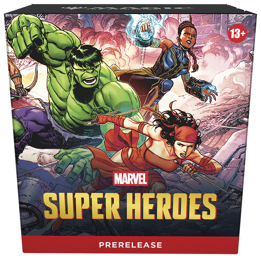 MTG - Marvel Super Heroes Prerelease Pack Display (15 Packs) - DE