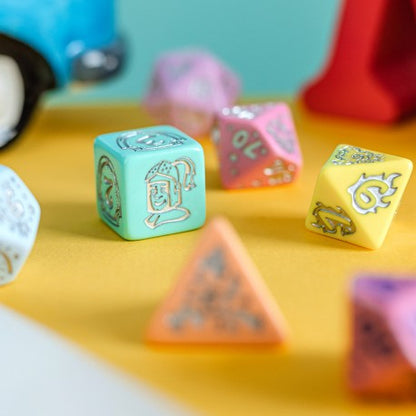 Q Workshop - My Very First Set: Magic Journey 7pc RPG Dice Set