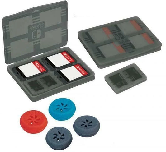 BIGBEN - Nintendo Switch - Pack Traveler mit Thumbgrips, Boxen - NNS224