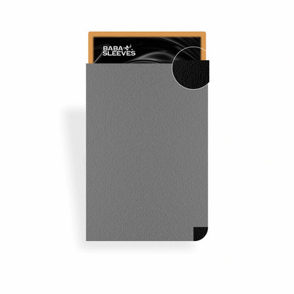 Baba Sleeves - Matte Dual Grau / Iron Grey Hüllen Japan Size (60 Sleeves)