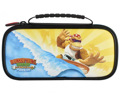 BIGBEN - Nintendo Switch - Transporttasche für die Nintendo Switch™ und Nintendo Switch Lite™ - Mehrfarbig / Donkey Kong Country Tropical Freeze Surfer - NNS52D