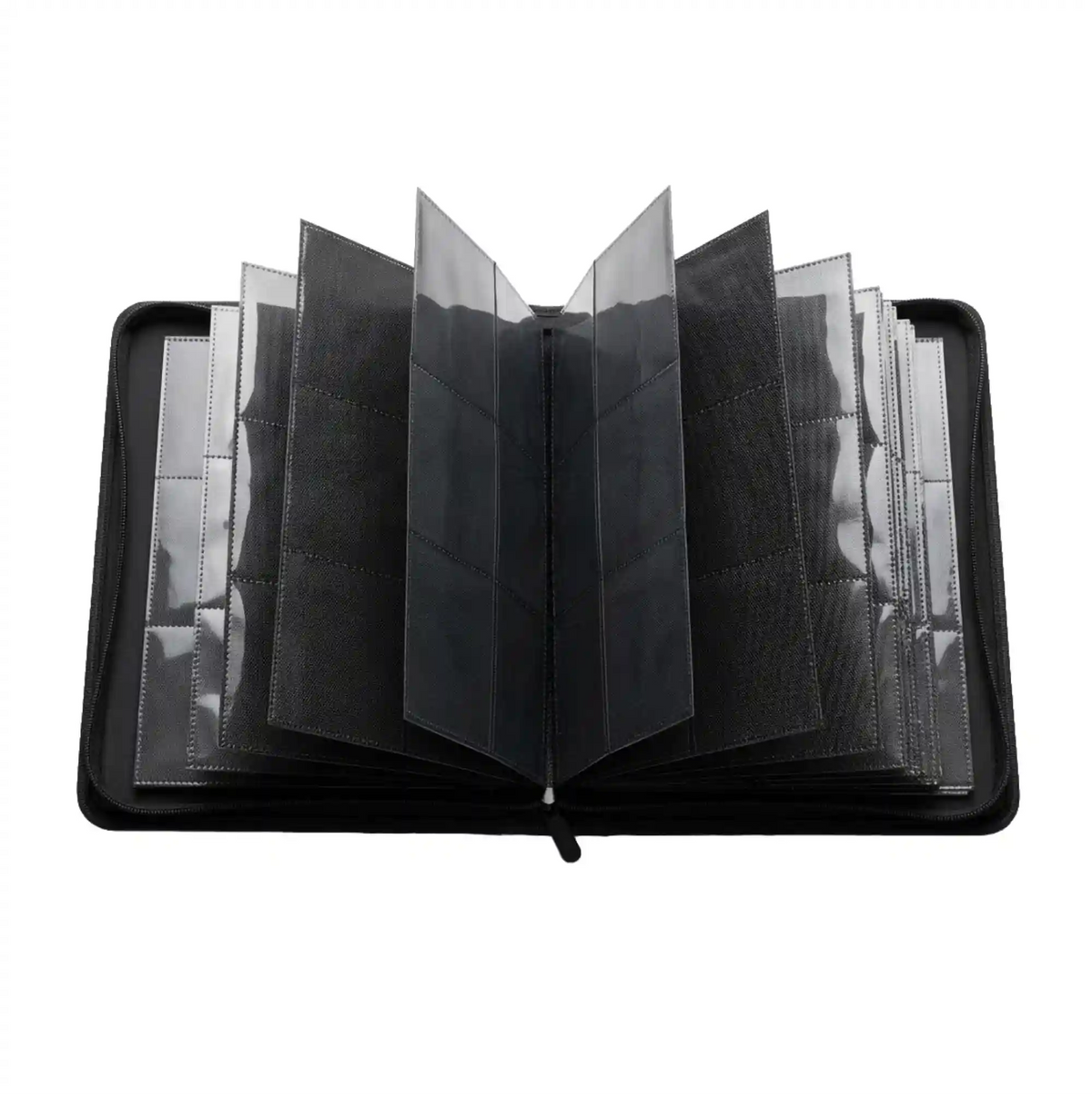 Baba Sleeves - 9-Pocket Toploader Binder Groß Schwarz für 252 Karten