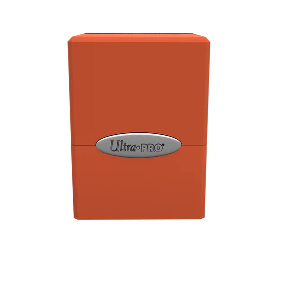 Ultra Pro (UP) - Deck Box - Classic Satin Cube - Pumpkin Orange