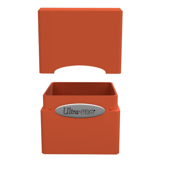 Ultra Pro (UP) - Deck Box - Classic Satin Cube - Pumpkin Orange