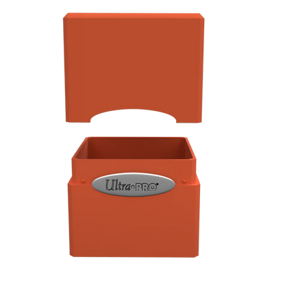 Ultra Pro (UP) - Deck Box - Classic Satin Cube - Pumpkin Orange