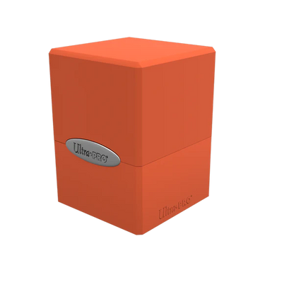 Ultra Pro (UP) - Deck Box - Classic Satin Cube - Pumpkin Orange