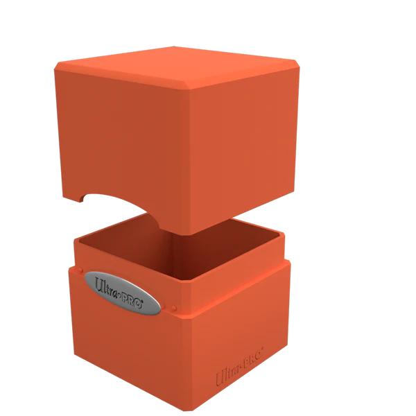 Ultra Pro (UP) - Deck Box - Classic Satin Cube - Pumpkin Orange