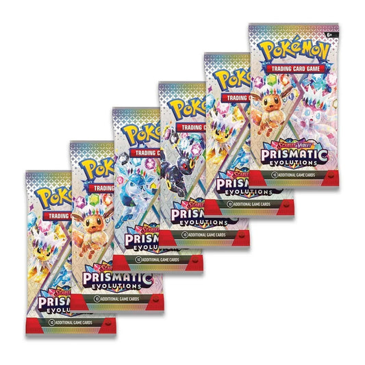 Pokémon (PKM) - Karmesin und Purpur 8.5 - Prismatische Entwicklungen / Prismatic Evolutions - Booster Bundle - DE
