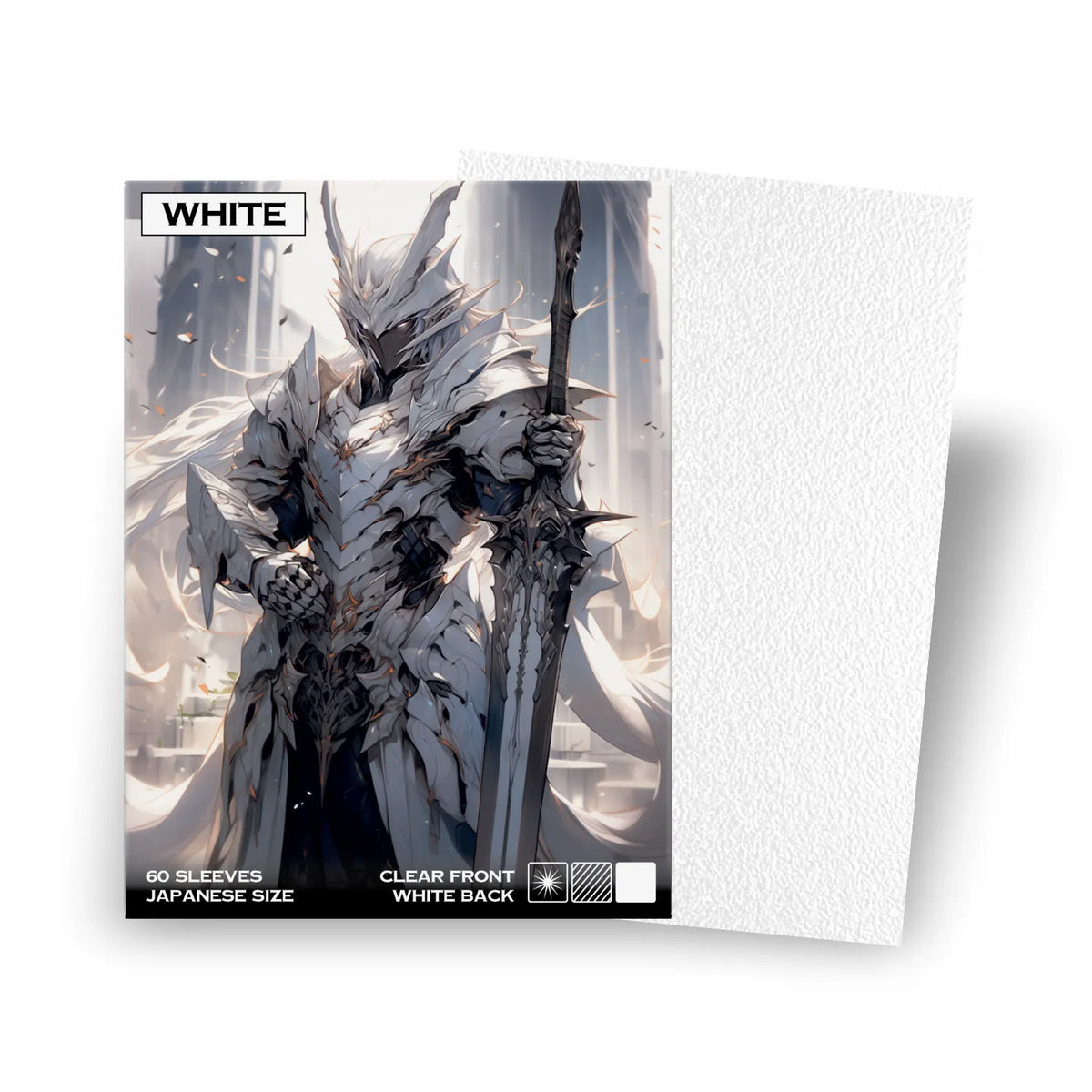 Baba Sleeves - Matte Weiße / White Hüllen Japan Size (60 Sleeves)