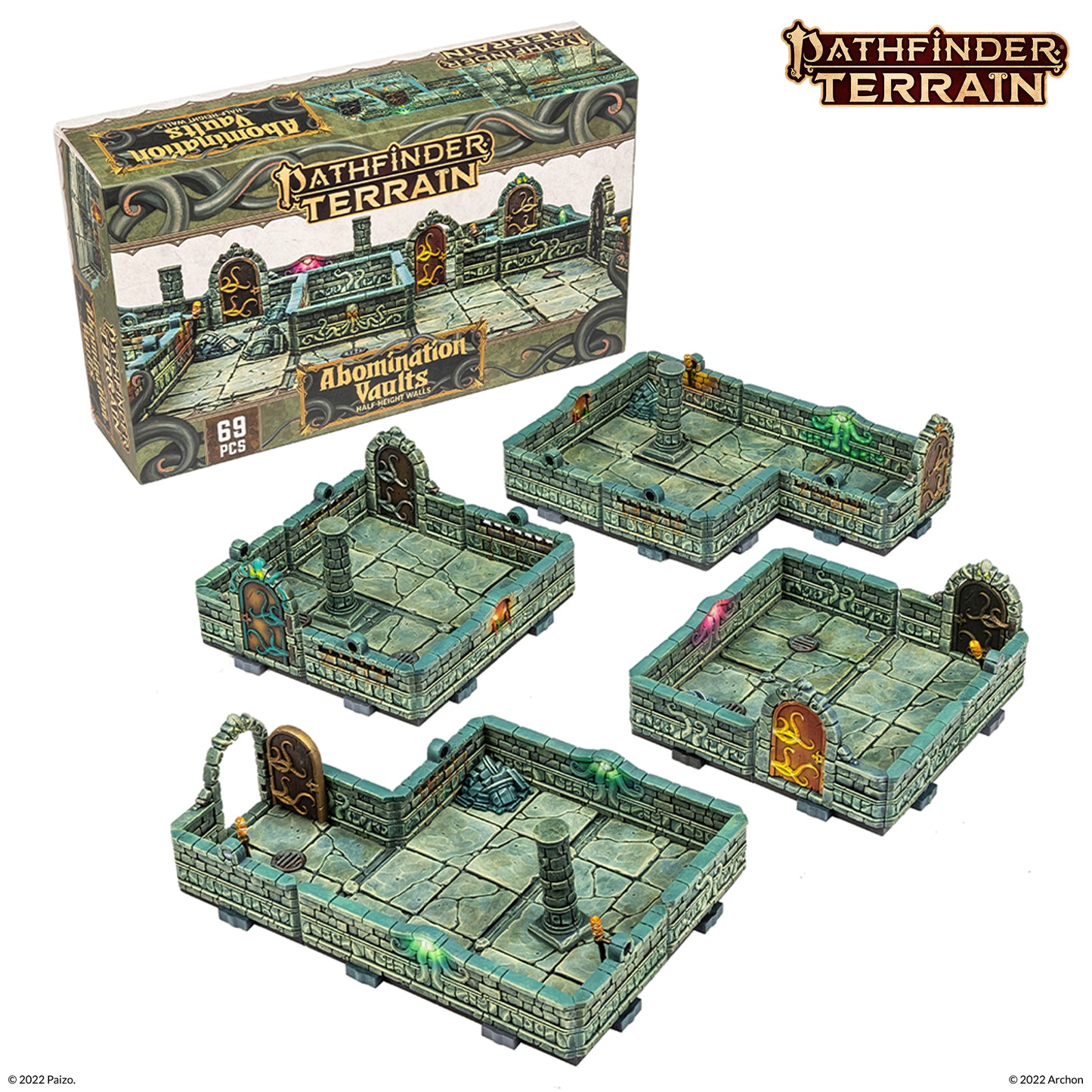 Dungeons & Lasers - Half-Height Walls: Abomination Vaults