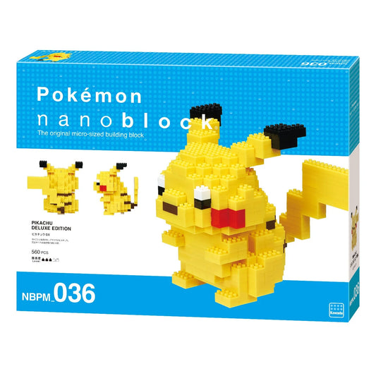 Nanoblock Deluxe Advanced Series - Pokémon - Pikachu - NBPM-036