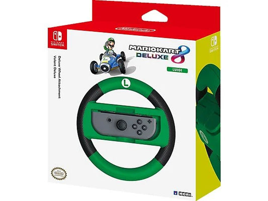 HORI - Nintendo Switch - Lenkrad - Mehrfarbig / Luigi