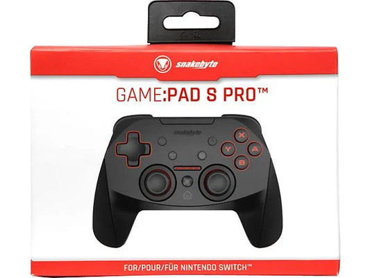 SNAKEBYTE - Nintendo Switch - Bluetooth Controller / Game:Pad SW Pro - schwarz