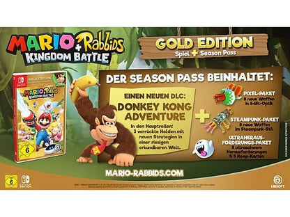 Mario + Rabbids Kingdom Battle Gold Edition - [Nintendo Switch]