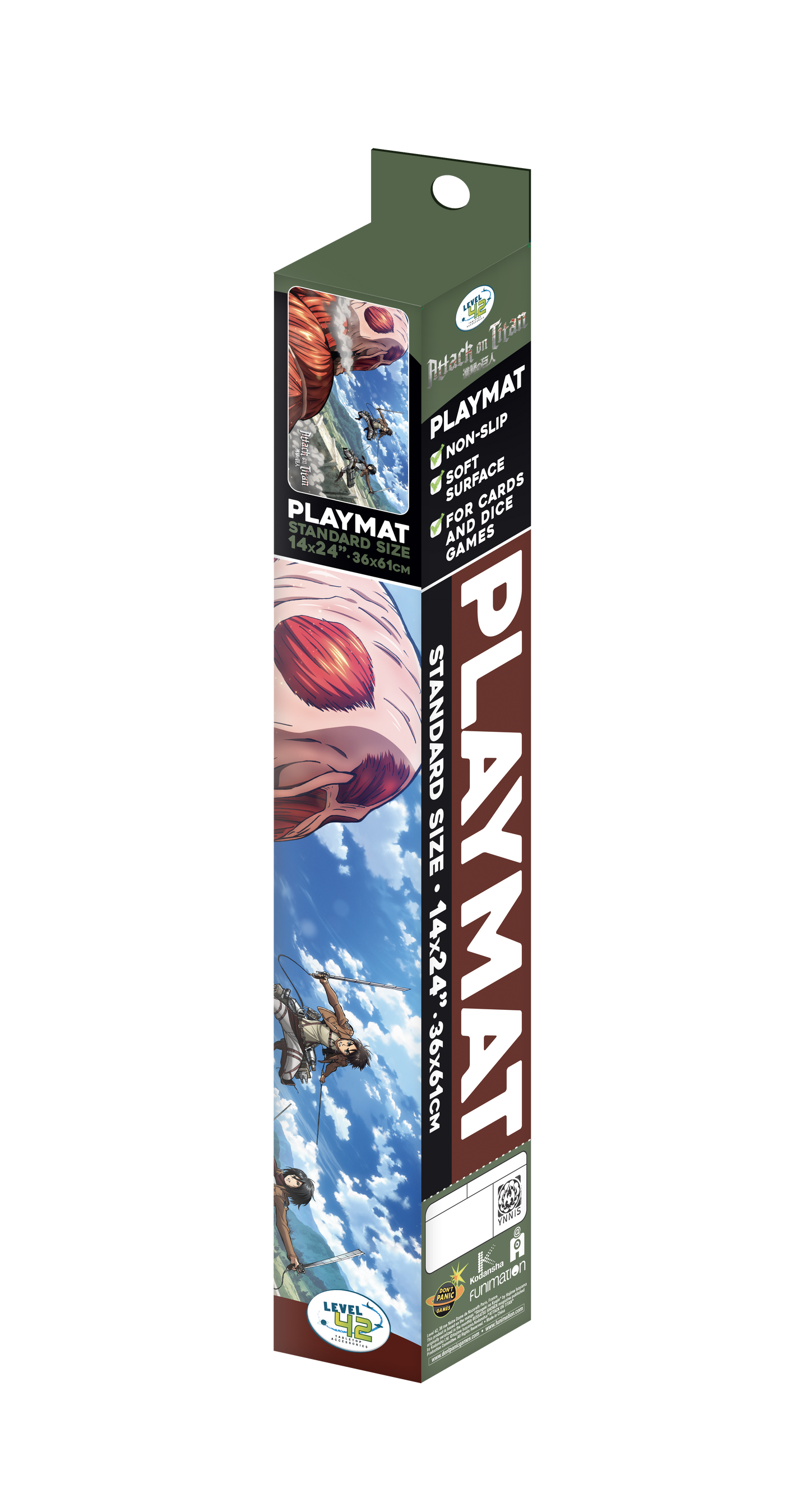 DPG - Playmat Attack on Titan: Colossus Titan