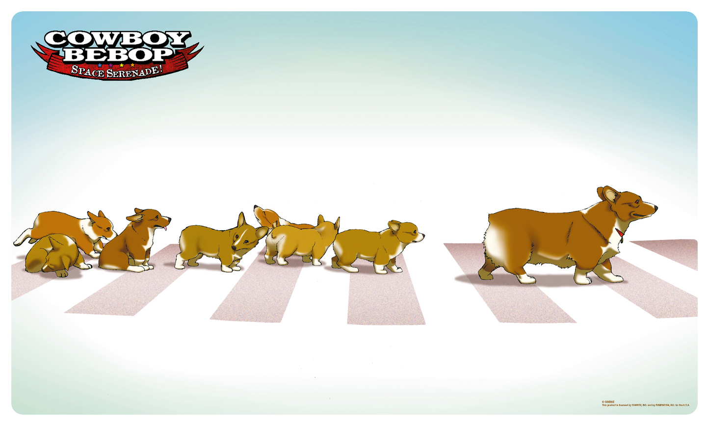 DPG - Playmat Cowboy Bebop: Ein and family