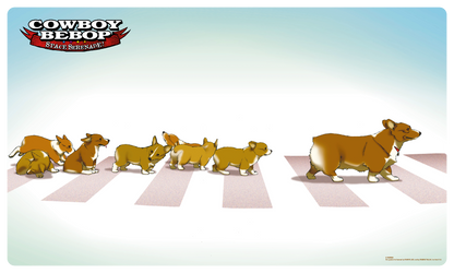 DPG - Playmat Cowboy Bebop: Ein and family