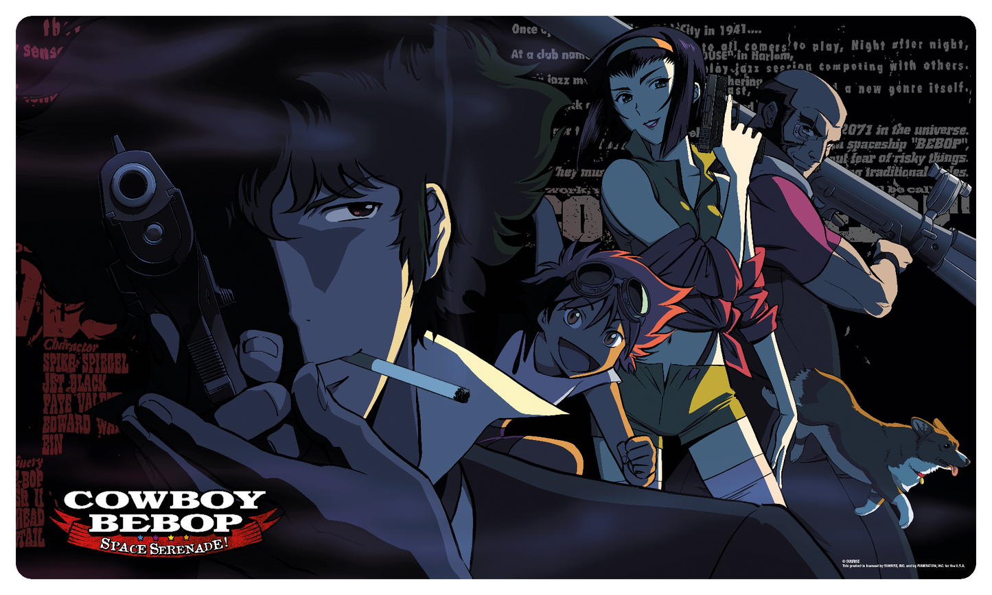DPG - Playmat Cowboy Bebop: Night team