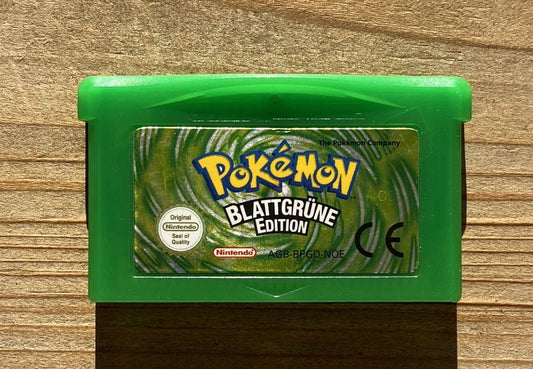 Pokémon Blattgrüne Edition - Nintendo Game Boy Advance - gebraucht