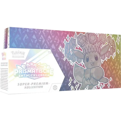 Pokemon Prismatische Entwicklungen - Super Premium Kollektion (Deutsch)
