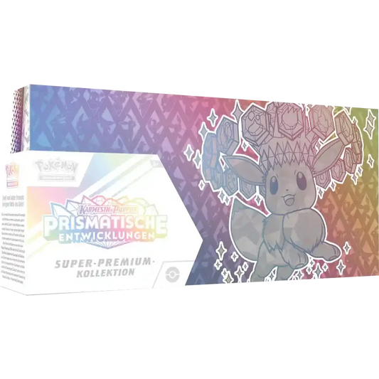 Pokemon Prismatische Entwicklungen - Super Premium Kollektion (Deutsch)