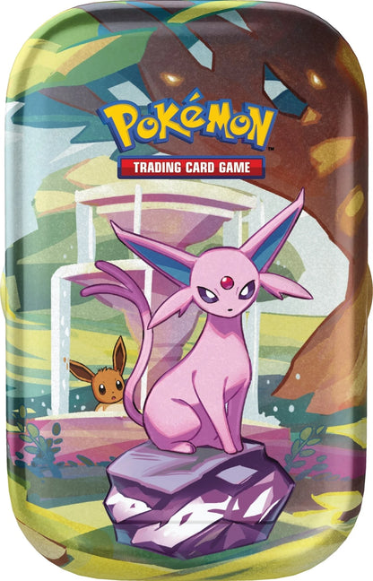 Pokémon (PKM) - Karmesin und Purpur 8.5 - Prismatische Entwicklungen / Prismatic Evolutions - Mini Tin - DE