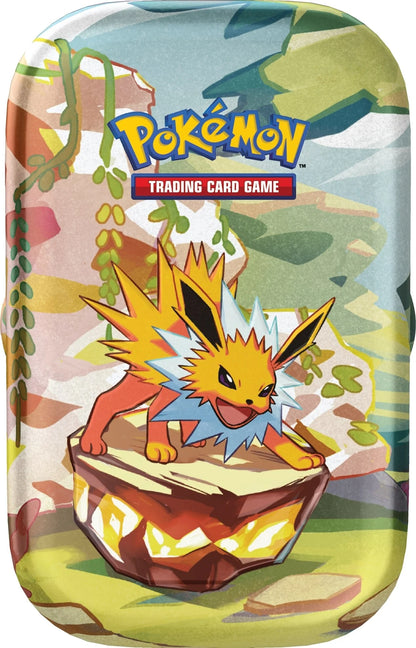 Pokémon (PKM) - Karmesin und Purpur 8.5 - Prismatische Entwicklungen / Prismatic Evolutions - Mini Tin - DE
