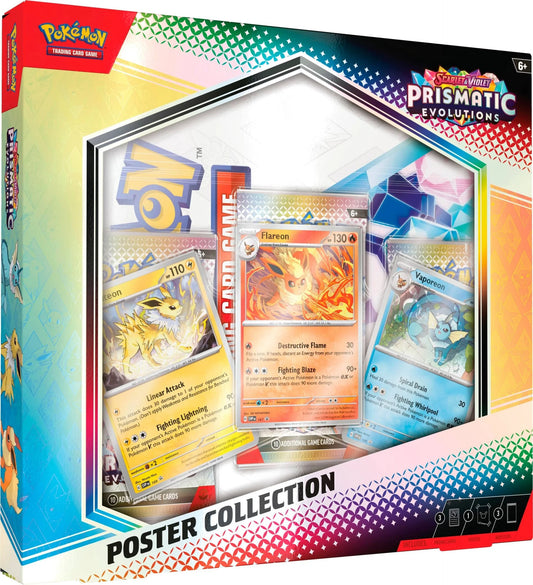 Pokémon (PKM) - Karmesin und Purpur 8.5 - Prismatische Entwicklungen / Prismatic Evolutions - Poster Kollektion - DE