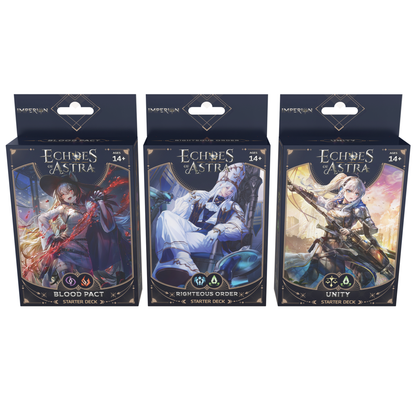 Echoes of Astra TCG - Imperion Starter Deck Display Bundle (9 Decks) - EN