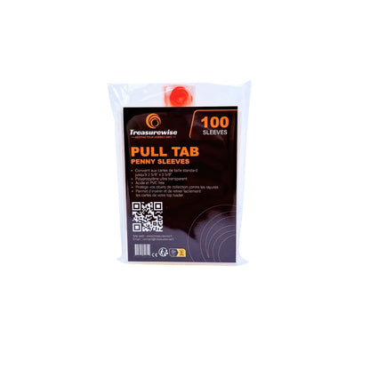 TreasureWise - Pull Tab Penny Sleeves (100 units)