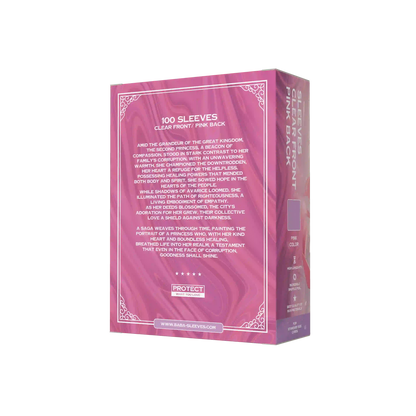 Baba Sleeves - Matte Pinke / Pink Hüllen Standard Size (70 Sleeves)