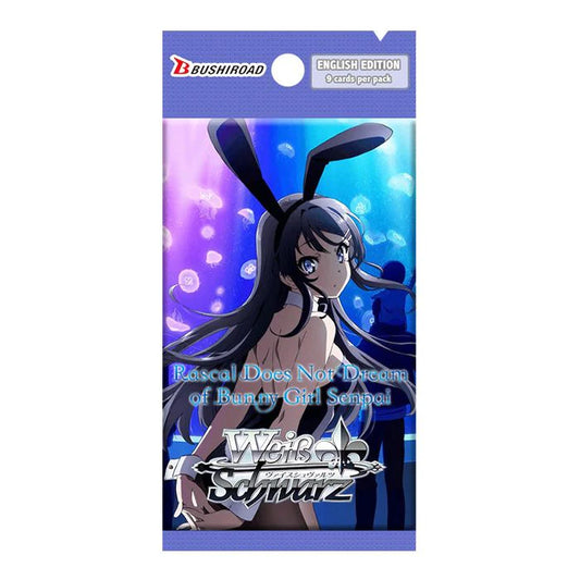 White Black - Booster Display: Rascal Does Not Dream of Bunny Girl Senpai (20 Packs) Reprint - EN