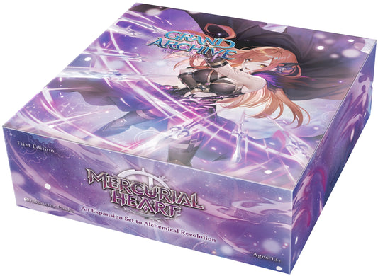 Grand Archive TCG: Mercurial Heart - 1st Edition Booster Display (20 Booster Packs) - EN