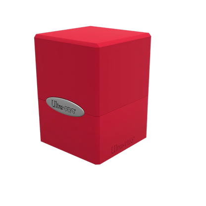 Ultra Pro (UP) - Deck Box - Classic Satin Cube - Apple Red