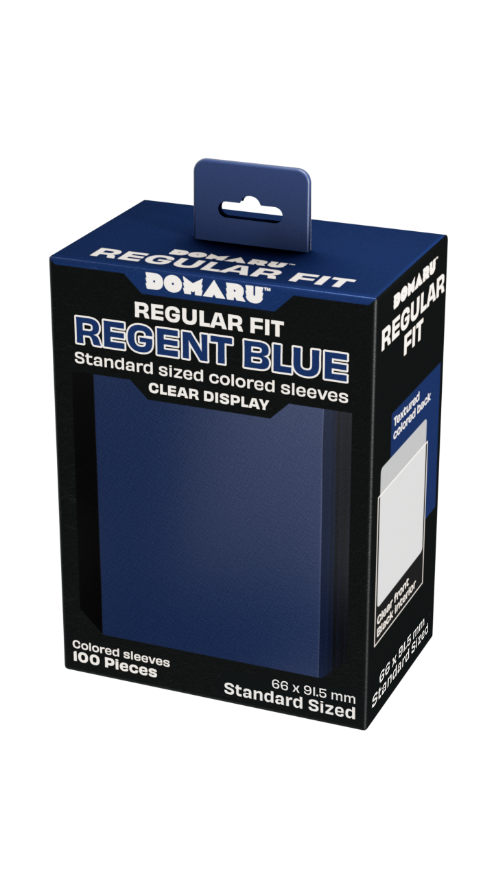 Gatherers' Tavern - DOMARU Regular Fit Standard Sleeves: Regent Blue (100 Sleeves)