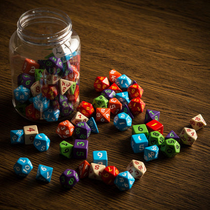 Q Workshop - Jar of dice: Classic RPG (80 Dice)