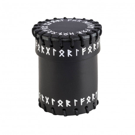 Q Workshop - Runic: Black Leather Dice Cup