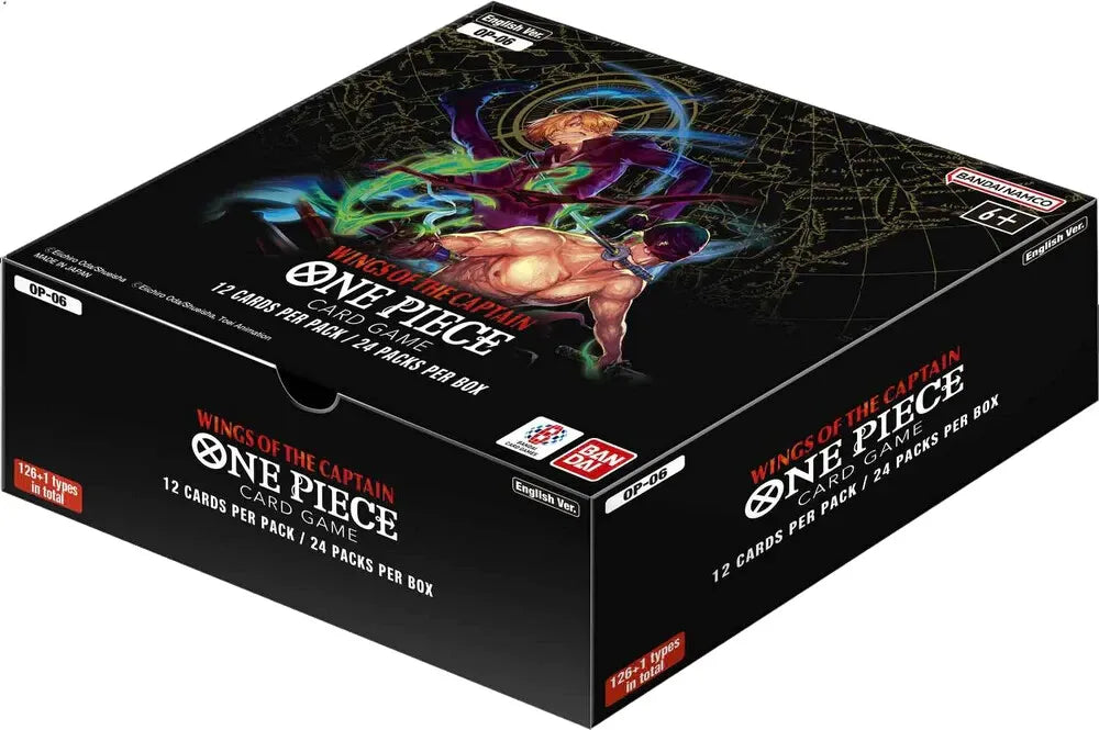 One Piece Card Game (OPCG) - Wings of the Captain [OP-06] - Booster Display (24 Booster Packs) - EN