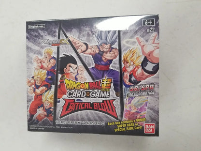 Dragon Ball Super Card Game (DBSCG) - Zenkai Series Set 05 - Critical Blow [DBS-B22] - Booster Display (24 Booster Packs) - EN