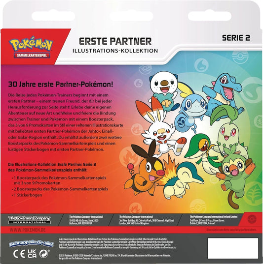 Pokémon (PKM) - Erste Partner Illustrations-Kollektion: Serie 2