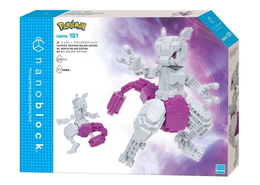 Nanoblock Deluxe Advanced Series - Pokémon - Mewtwo / Mewtu - NBPM-101