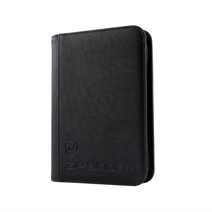 Baba Sleeves - 4-Pocket Zip-Binder Klein Schwarz für 160 Karten