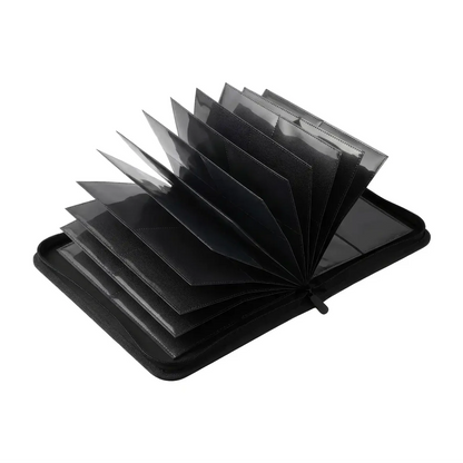 Baba Sleeves - 4-Pocket Zip-Binder Klein Schwarz für 160 Karten