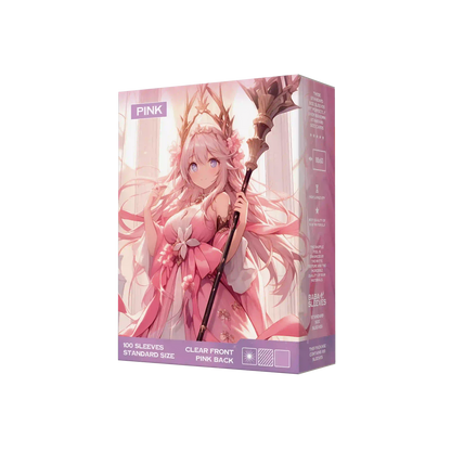 Baba Sleeves - Matte Pinke / Pink Hüllen Standard Size (70 Sleeves)