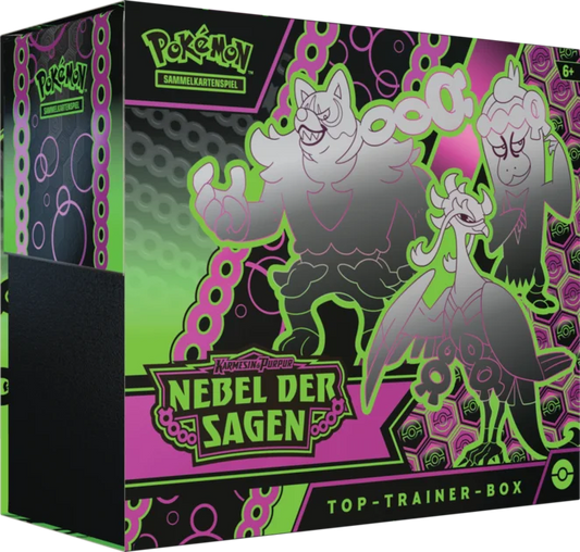 Pokémon (PKM) - Karmesin & Purpur 6.5 - Nebel der Sagen - Elite | Top Trainer Box - DE