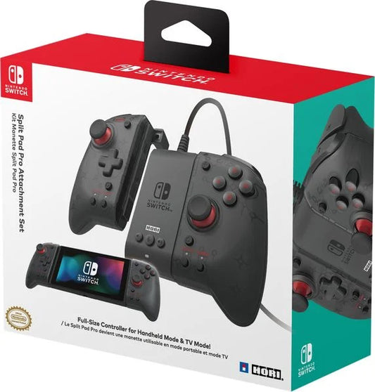 HORI - Nintendo Switch - Split Pad Pro inkl. Attachement Set - schwarz
